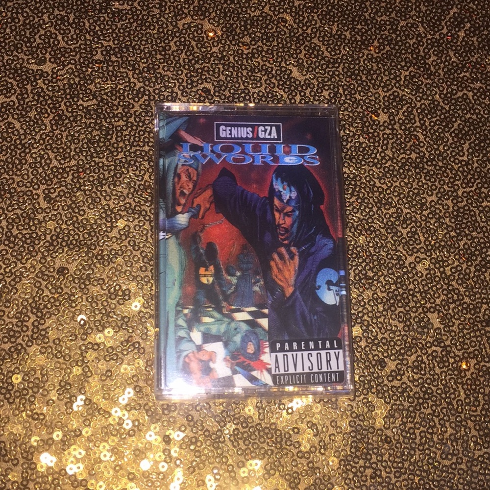 UNOPENED Liquid swords - Genius/Gza cassette tape.